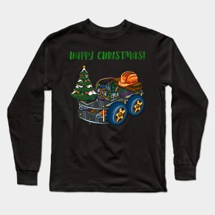 Robot Car #1 Christmas Edition Long Sleeve T-Shirt